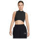 Nike Γυναικεία αμάνικη μπλούζα Sportswear Chill Knit Tight Mock-Neck Ribbed Cropped Tank Top